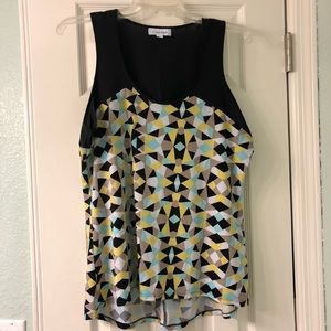 Calvin Klein sleeveless blouse